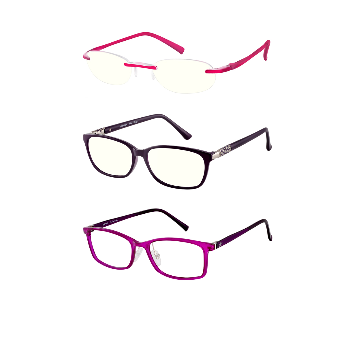 oval reading-glasses #523 - multicolor